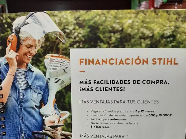 FINANCIACION STIHL