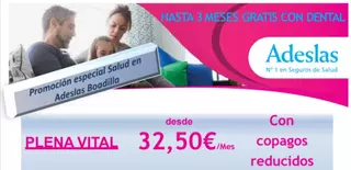 Oferta Especial Adeslas Boadilla del Monte