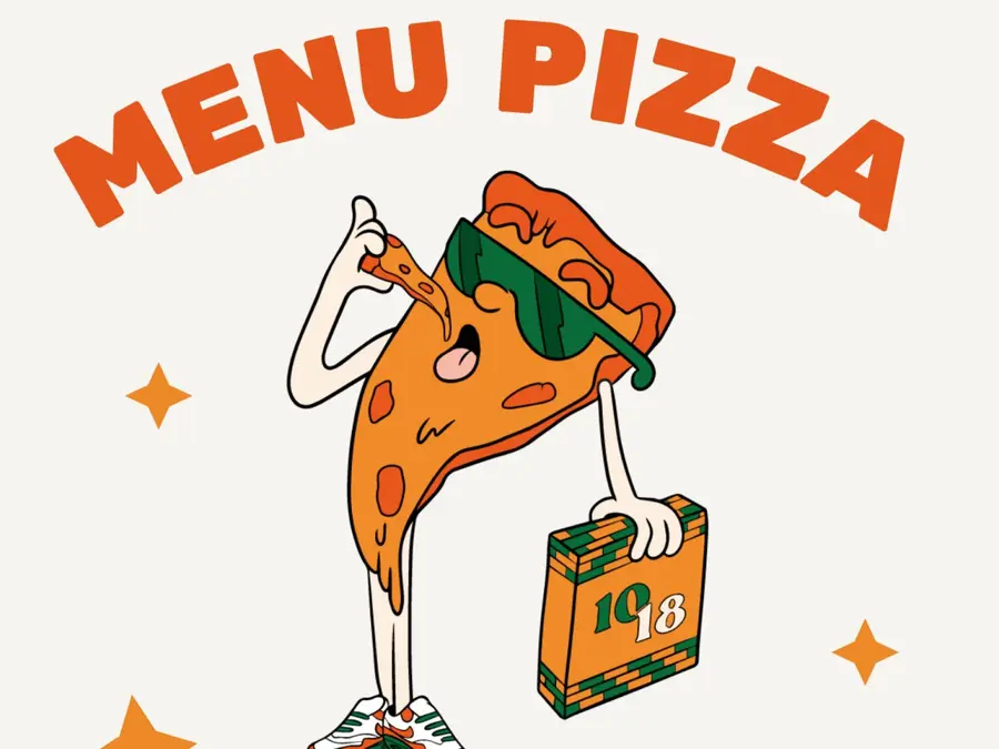 Menú pizza: 12'95€