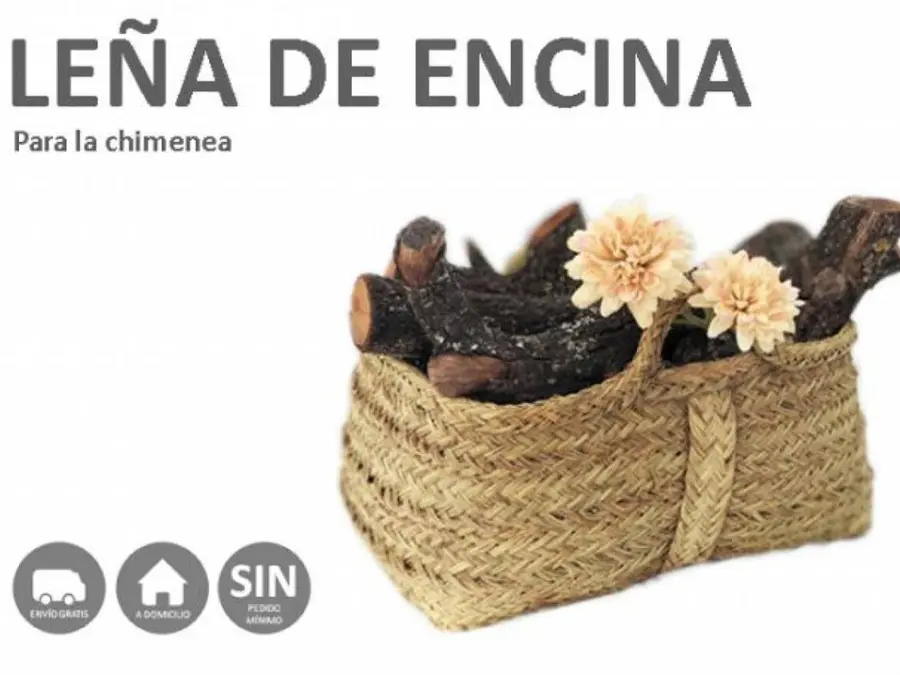 LEÑA ENCINA: 170 €. ENVÍO GRATIS