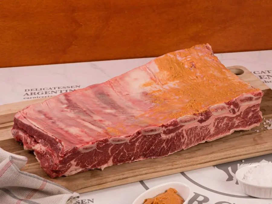 Costillar de Tira de Asado Novillo BLACK ANGUS