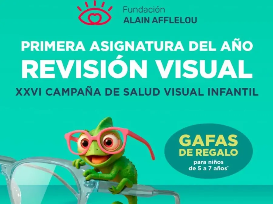 Gafas GRATIS* para tu hijo/a
