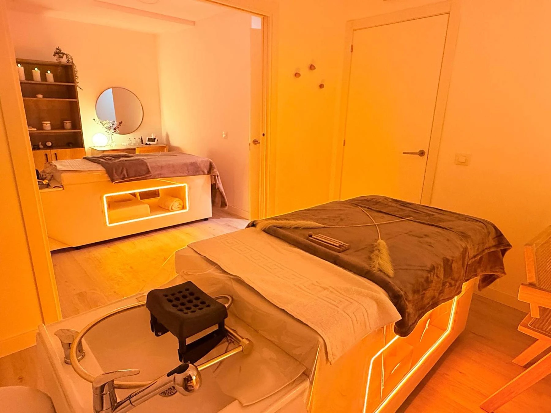 Masajes capilares, faciales y corporales