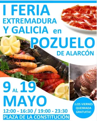 Pozuelo de Alarcón acoge desde hoy la celebración de la Feria del Marisco