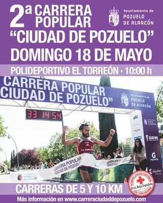 Pozuelo de Alarcón celebra este domingo la segunda edición de la Carrera Popular “Ciudad de Pozuelo”