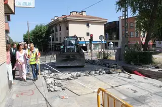 El Ayuntamiento de Pozuelo suprime barreras arquitectónicas en distintas calles del centro del municipio