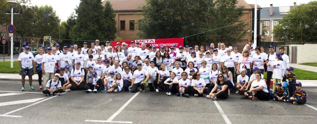 Cerca de 200 personas han participado hoy en la marcha saludable “Ten a tu corazón contento”