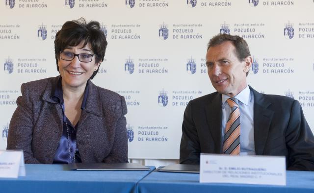 El Ayuntamiento y la Fundación Real Madrid renuevan el convenio para la Escuela de Fútbol