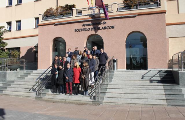 El Ayuntamiento de Pozuelo de Alarcón guardó un minuto de silencio en memoria de José Martín-Crespo