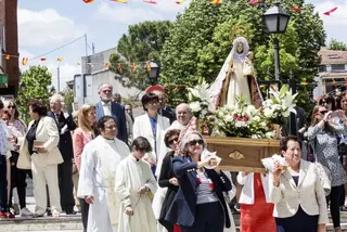 ﻿Las fiestas de Húmera concluyeron con la misa, la procesión y los juegos infantiles