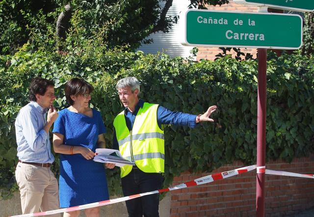 El Ayuntamiento acondiciona y pavimenta la Vereda de la Cañada de la Carrera en la urbanización La Cabaña