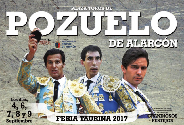 David Mora, Juan del Álamo y Fortes componen el cartel taurino de las fiestas de septiembre de Pozuelo de Alarcón