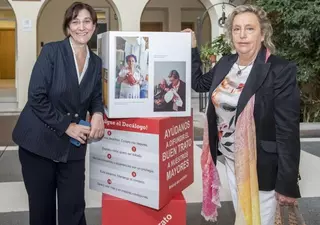 Pozuelo acoge la muestra de Cruz Roja “+Que un retrato” para sensibilizar sobre el buen trato a las personas mayores