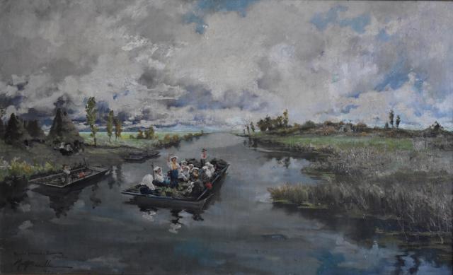 Pozuelo une por primera vez las pinturas del gran Francisco Pradilla y su hijo Miguel