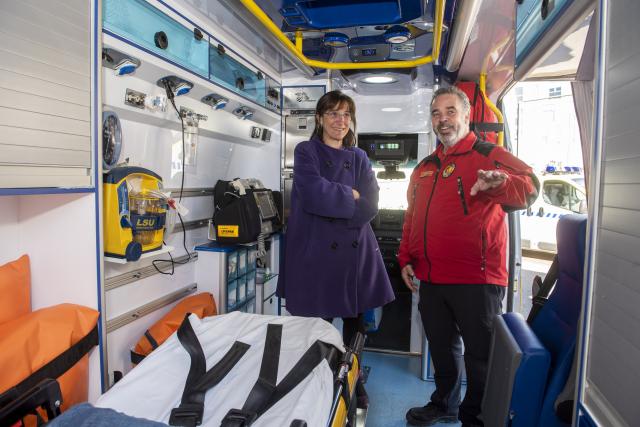 El Ayuntamiento de Pozuelo renueva una de las ambulancias del Servicio Municipal de Emergencias