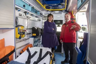 El Ayuntamiento de Pozuelo renueva una de las ambulancias del Servicio Municipal de Emergencias