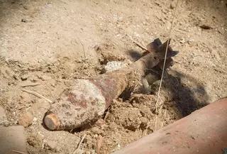 Localizada una bomba de la Guerra civil en Pozuelo