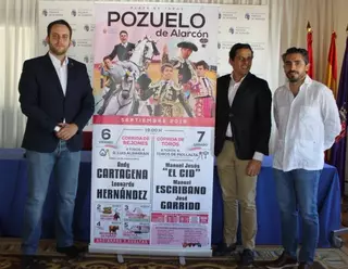 Los diestros “El Cid”, Manuel Escribano y José Garrido componen el cartel taurino de las fiestas patronales de Pozuelo
