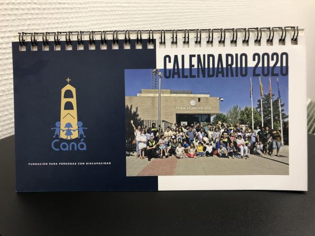 Agentes de la Policía Municipal y SEAPA de Pozuelo participan en el calendario solidario de la Fundación Caná para personas con discapacidad