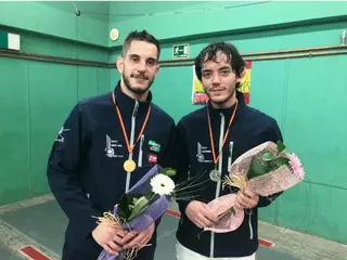 Oro y plata para el Club Esgrima Pozuelo en el tercer torneo madrileño de la liga senior