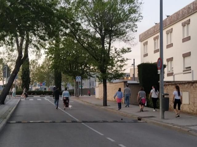 Somos Pozuelo propone adaptar las calles para garantizar la salud de peatones y deportistas