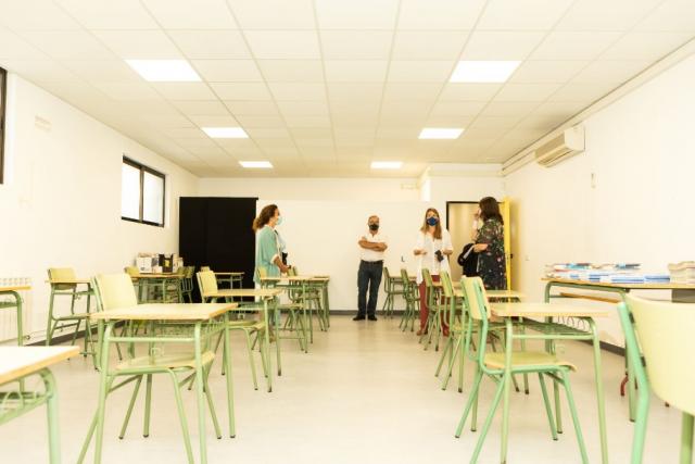 33 alumnos del colegio público Infanta Elena empiezan sus clases en la Sala Educarte