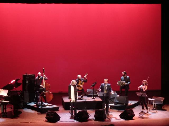 Mercé y Zapata emocionan al público del MIRA Teatro con su “Tango mano a mano”