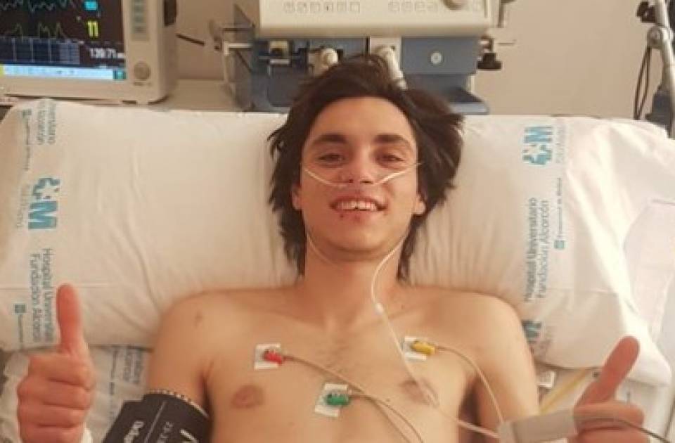
                                                    Carlitos, el jugador del CF Pozuelo, ya está fuera de la UCI