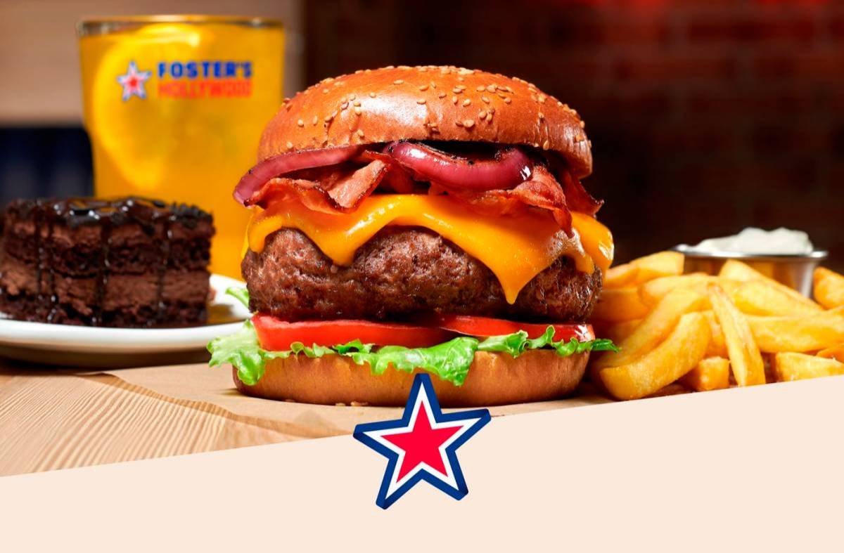 
                                                    ¡Nuevo sorteo!: Dos cenas para dos personas en Foster's Hollywood 