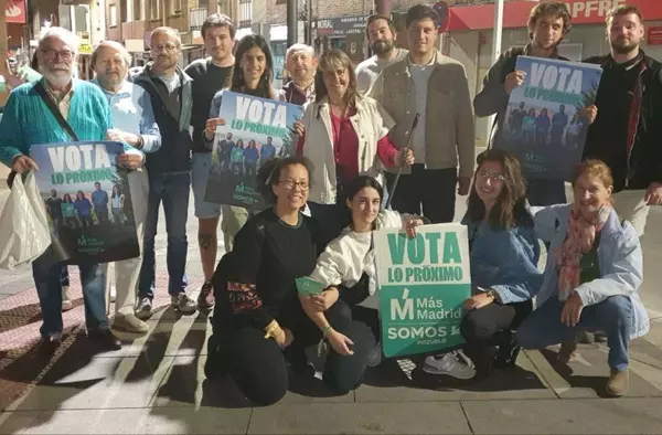 Más Madrid-Somos Pozuelo-IU inicia la campaña electoral con el lema 'Vota lo próximo'