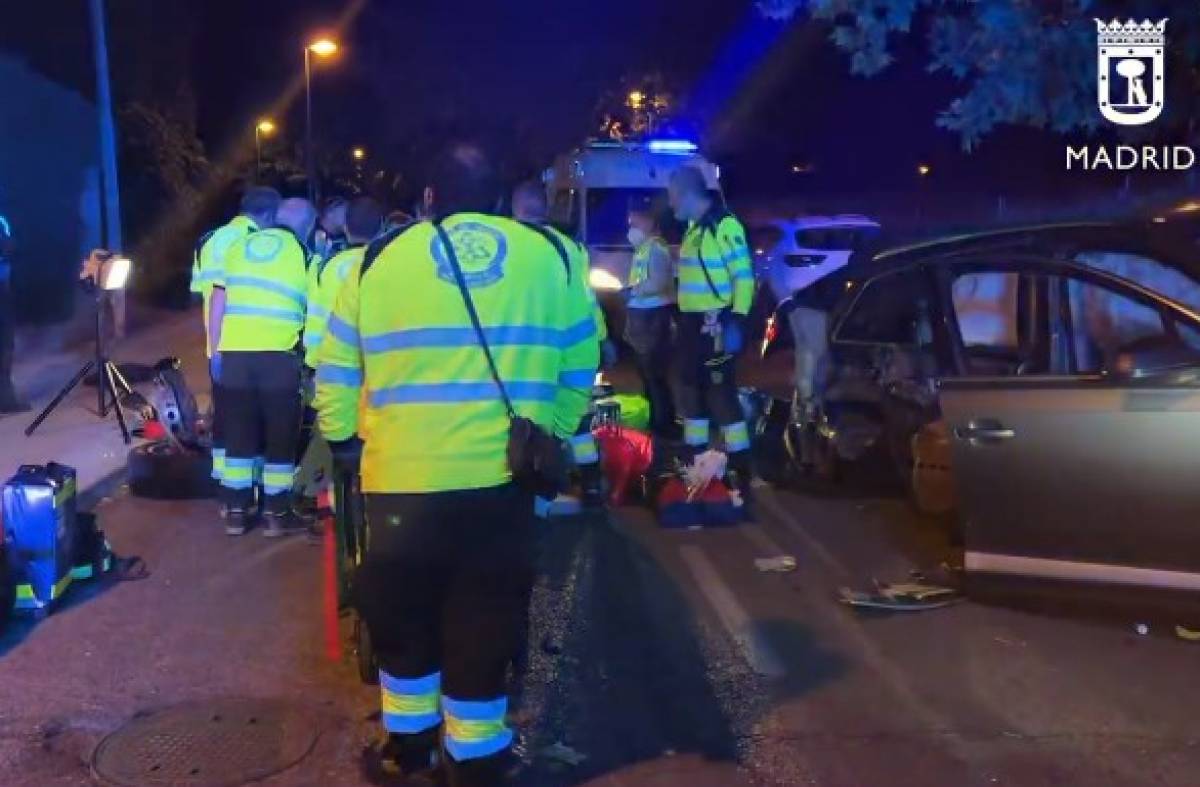 Un accidente de tráfico en Pozuelo deja en estado muy grave a un joven de 19 años