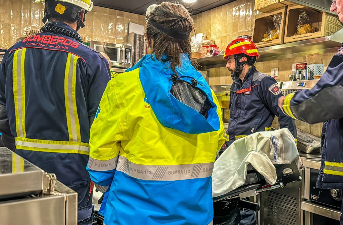 Un trabajador de un restaurante de Pozuelo pierde parte de la mano en una trituradora