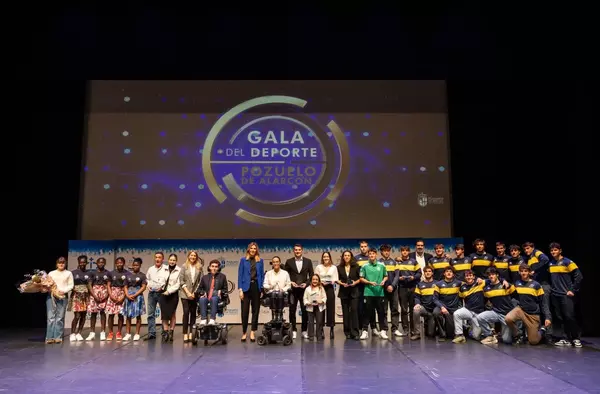 Los deportistas de Pozuelo abarrotaron el Teatro MIRA en una emotiva Gala que premió su talento y esfuerzo