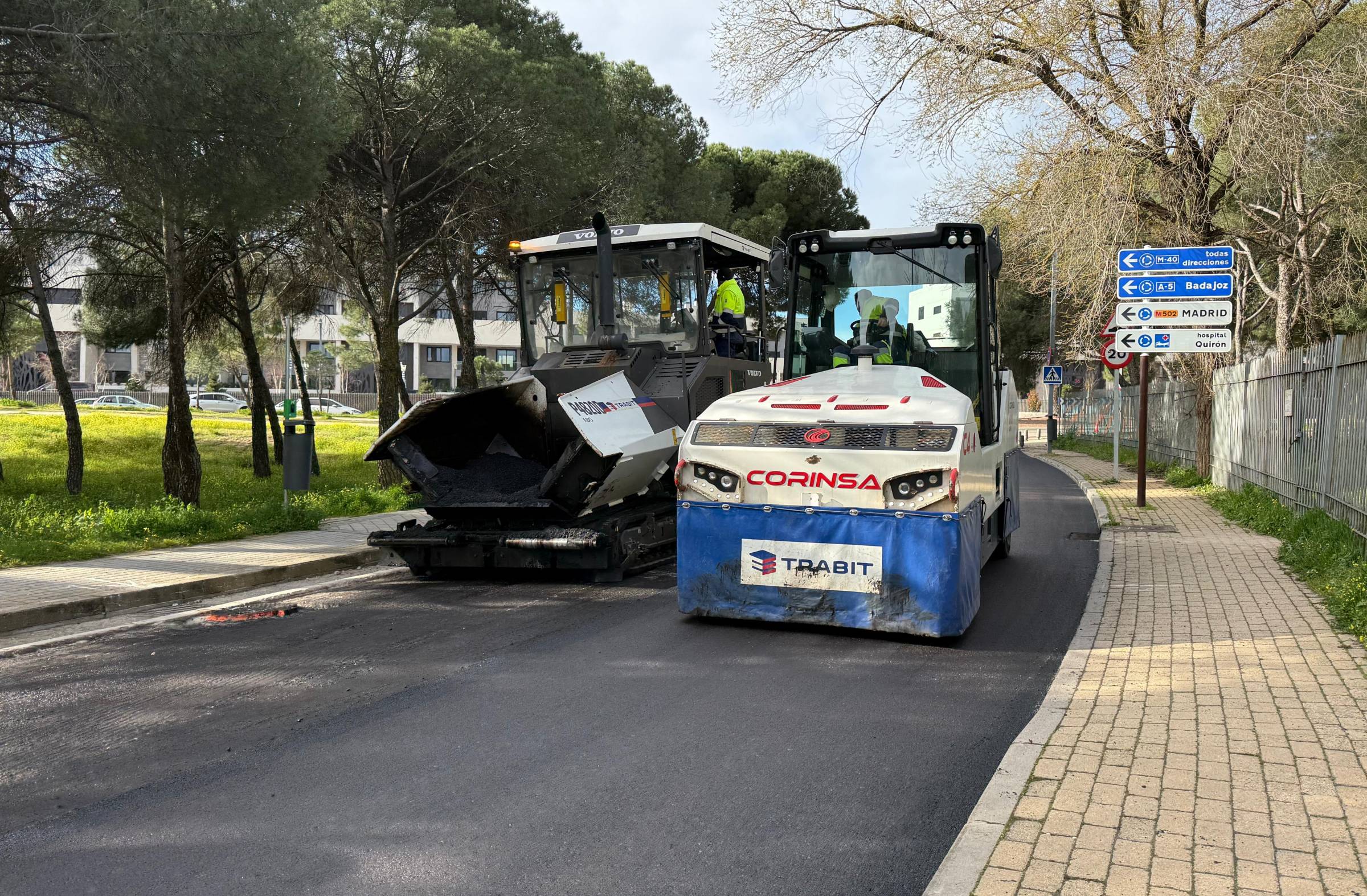 Pozuelo inicia la primera fase de la Operación Asfalto en la que se renovarán 65.000 m² de calles