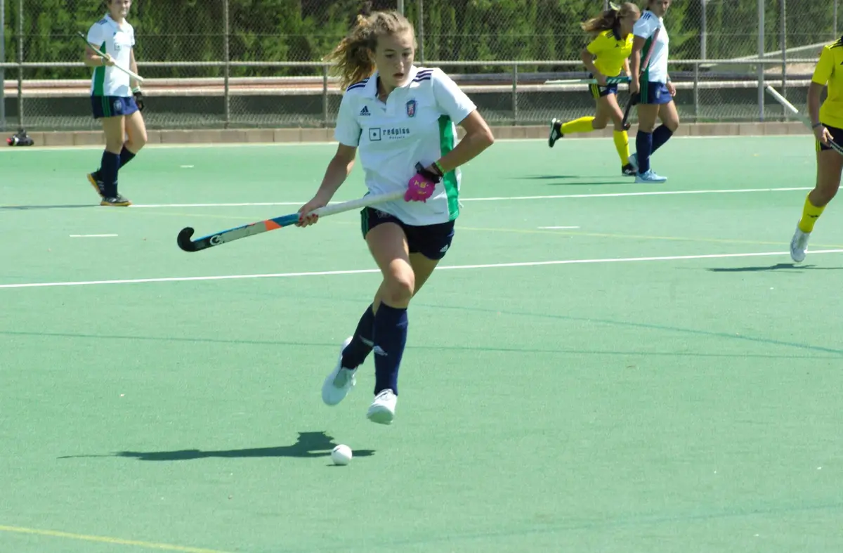 María Ramírez-Cárdenas Salcedo, jugadora del Club Hockey Pozuelo, convocada con la Selección Española Sub-16
