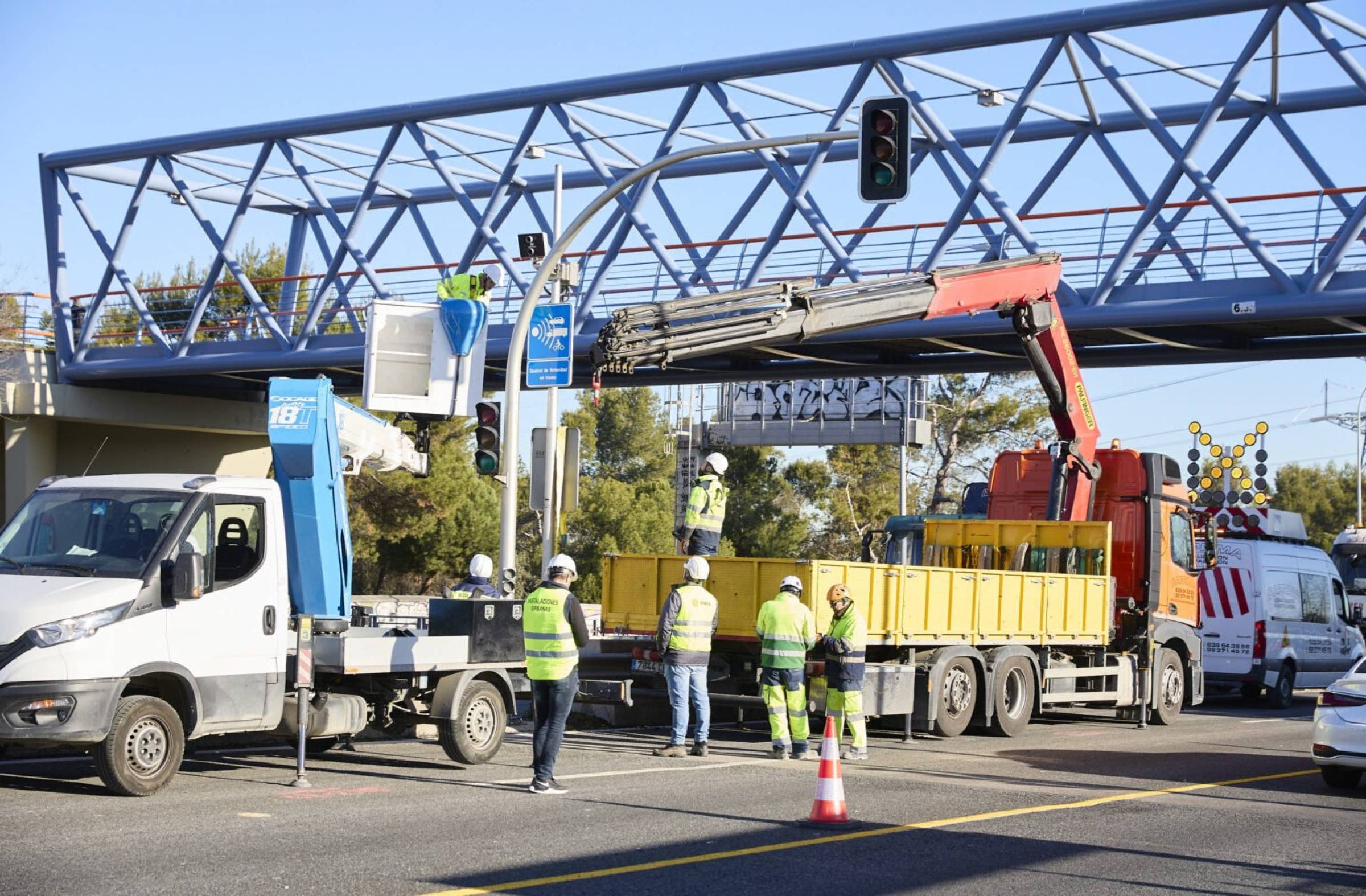 Obras A-5: nuevo desvío total del tráfico entre el enlace con la carretera de Boadilla y Padre Piquer
