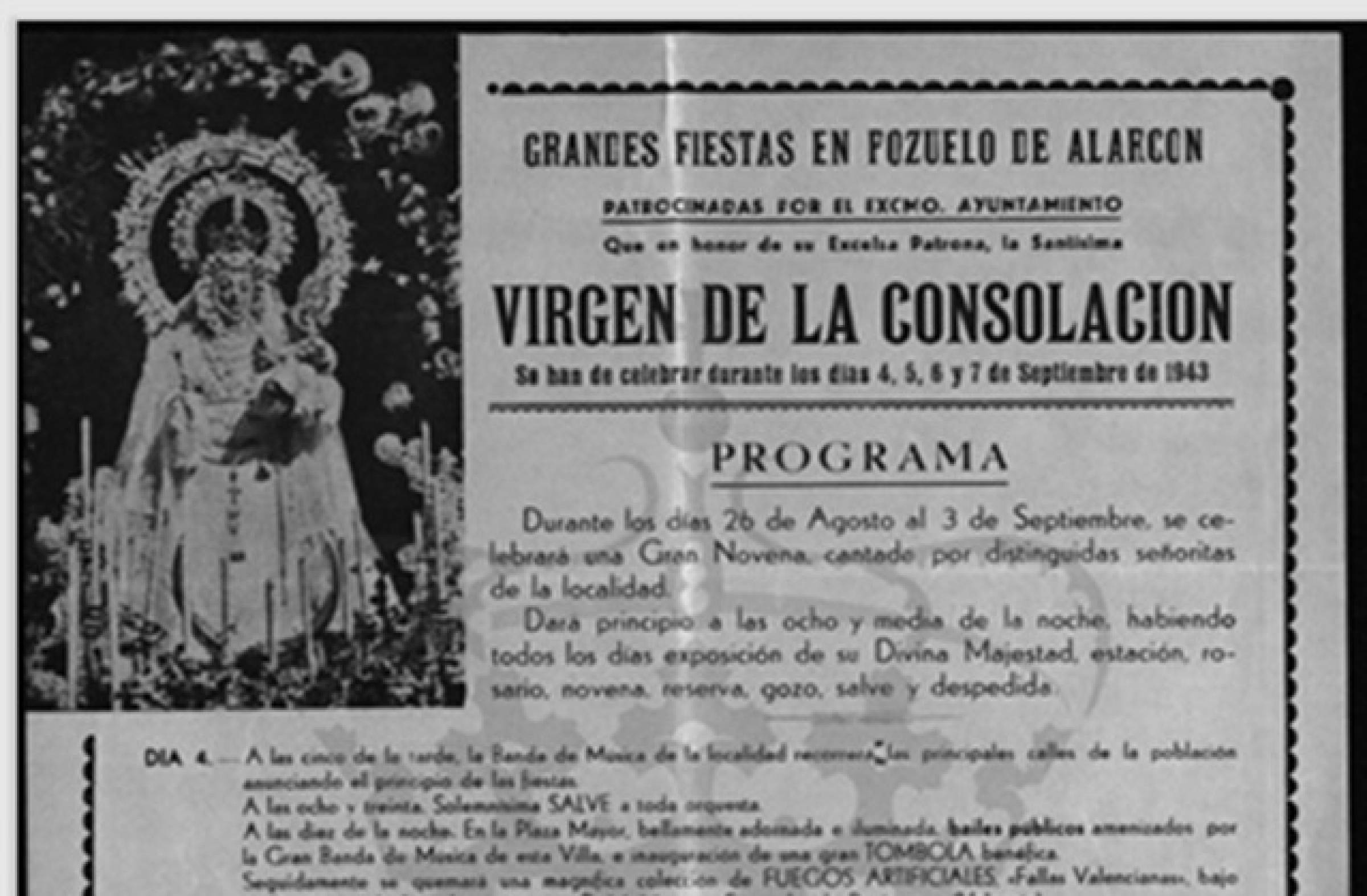 Así eran las Fiestas patronales de Pozuelo en 1943