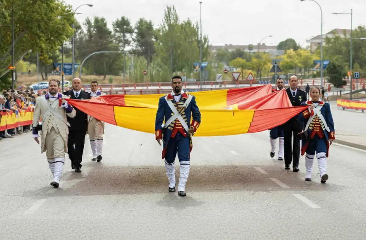 Pozuelo rinde Homenaje a la Bandera de España el próximo domingo con su tradicional desfile militar
