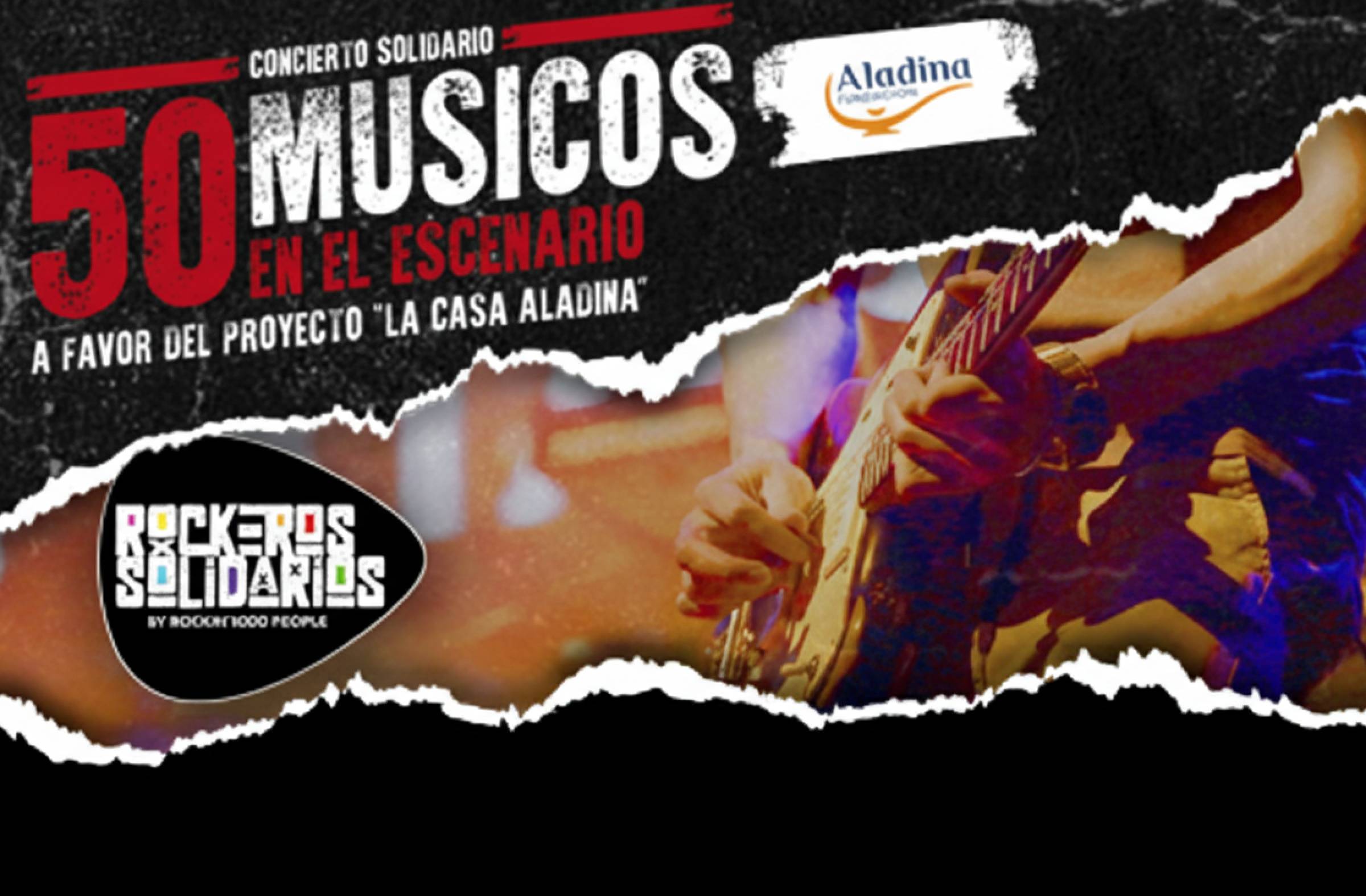 
                                                    El Teatro MIRA acogerá el concierto de ‘Rockeros Solidarios’ a favor de la Fundación Aladina