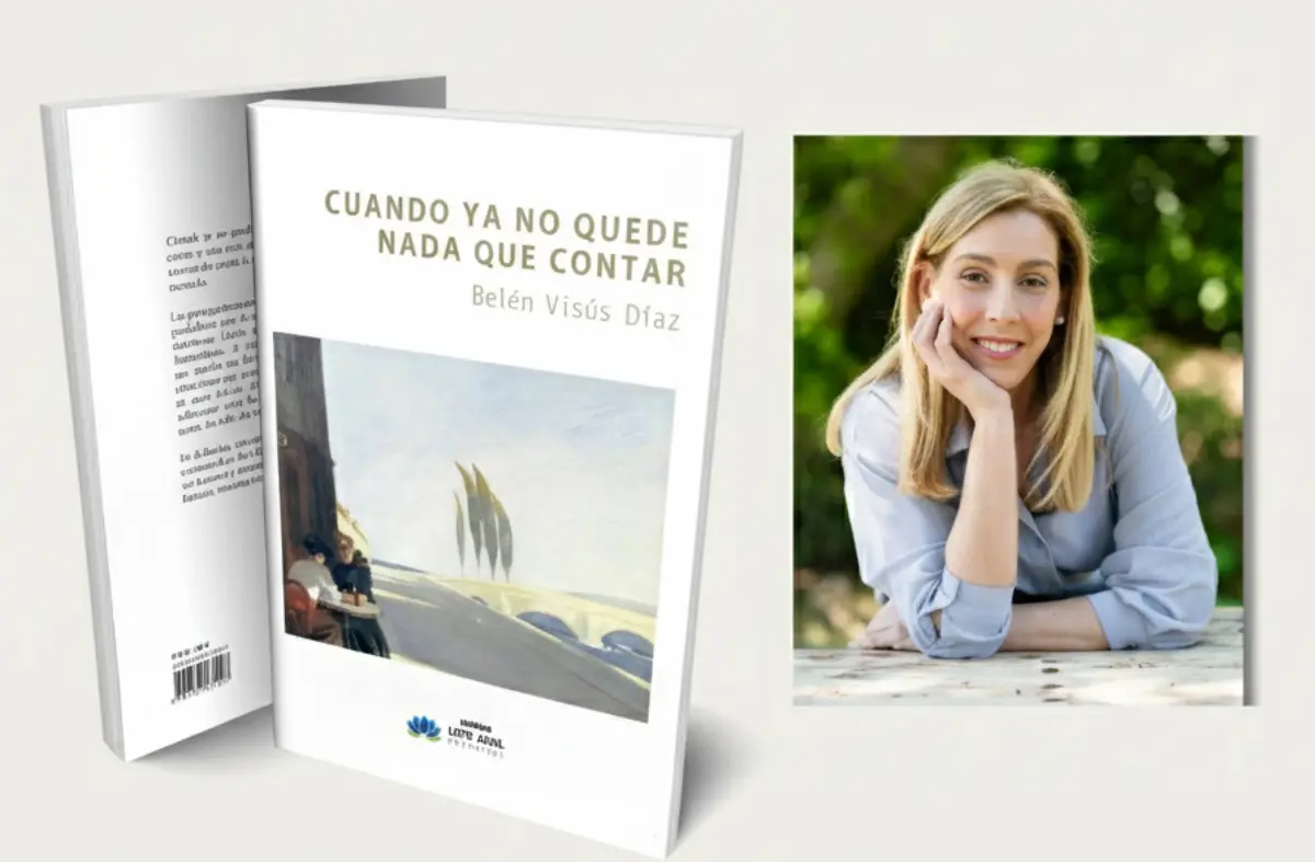 La escritora y vecina de Pozuelo Belén Visús presenta su primer libro en la Biblioteca Miguel de Cervantes