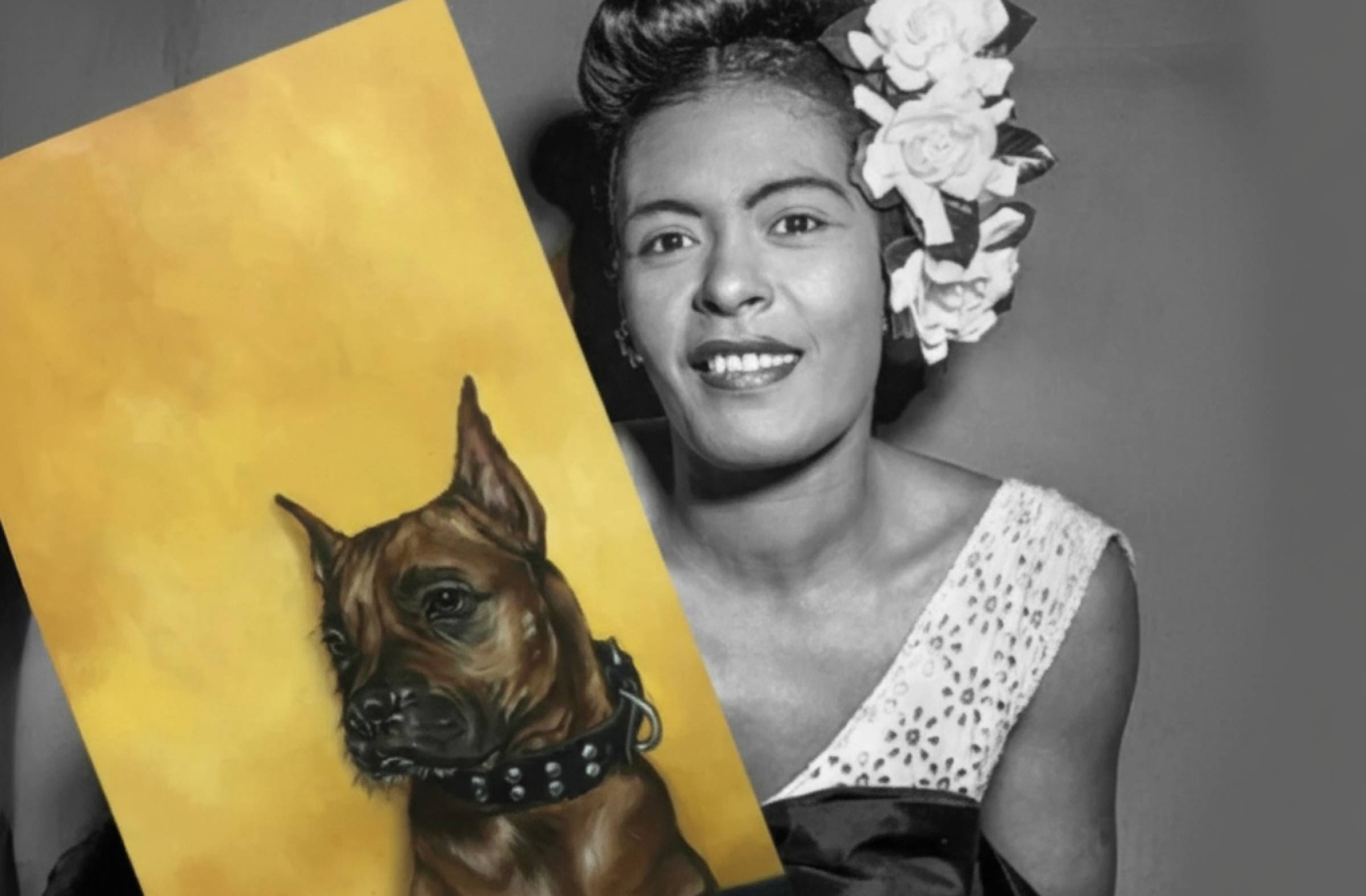 
                                                    Pozuelo dedica una exposición a grandes genios del siglo XX y sus perros 