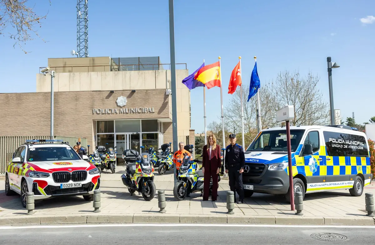 Pozuelo refuerza la seguridad con ocho nuevos vehículos para Policía Municipal, SEAPA y Protección Civil