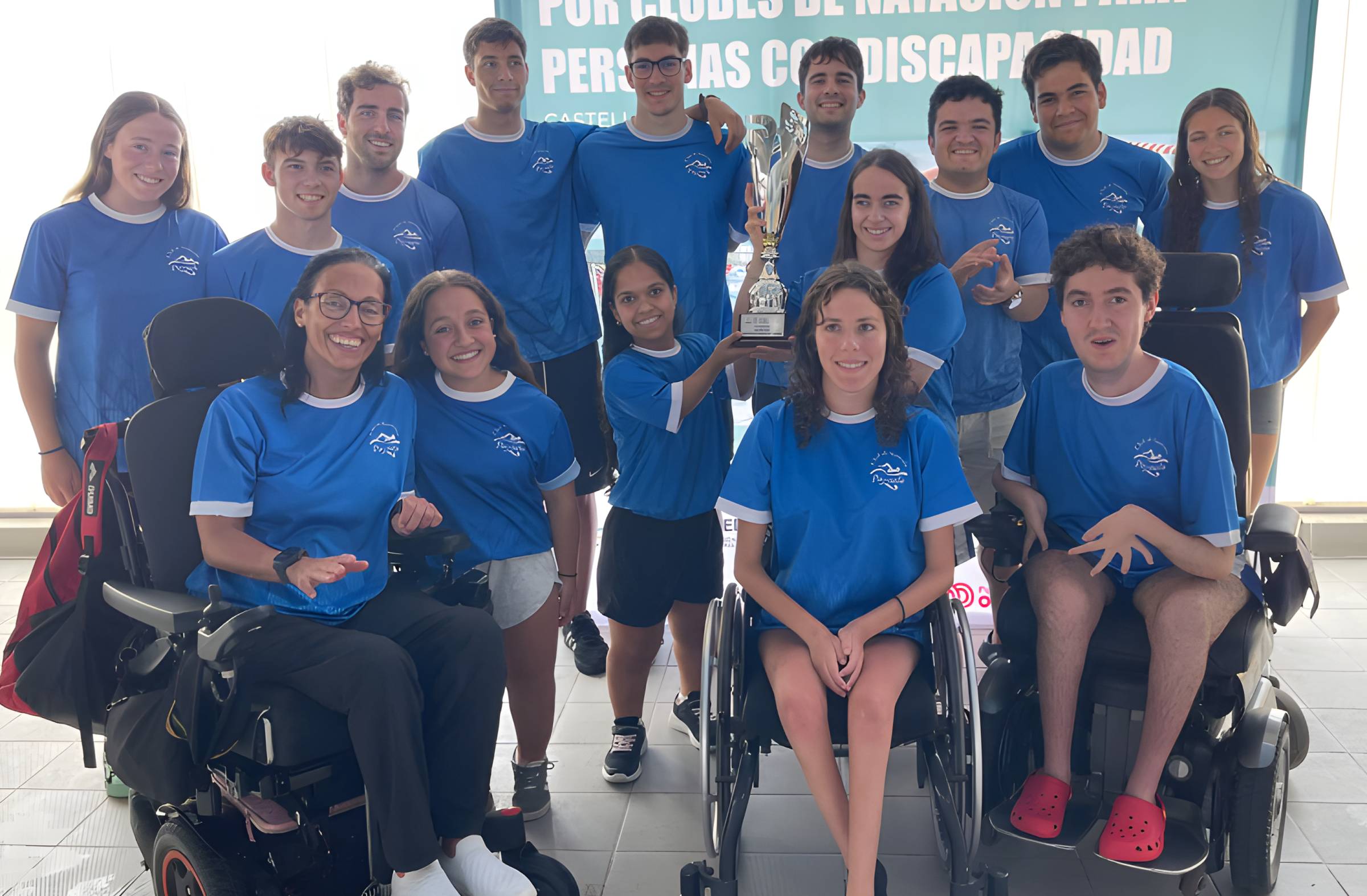 
                                                    El Club Natación Pozuelo conquista su cuarto campeonato de España consecutivo en categoría adaptada