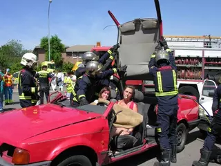 Pozuelo acoge un simulacro de emergencia con 120 víctimas y 500 profesionales sanitarios