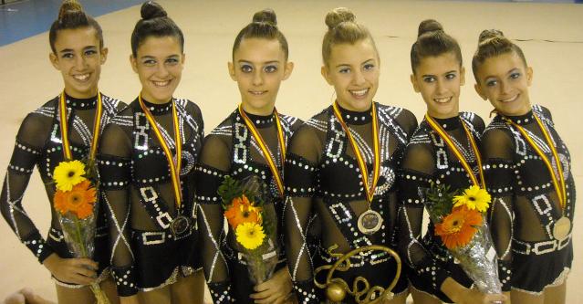 La gimnasia rítmica de Pozuelo se proclama en Córdoba subcampeona nacional de base
