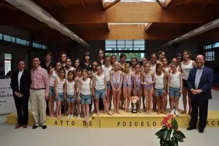 Las  gimnastas pozueleras ganan el Campeonato de España de Clubes celebrado en El Pradillo