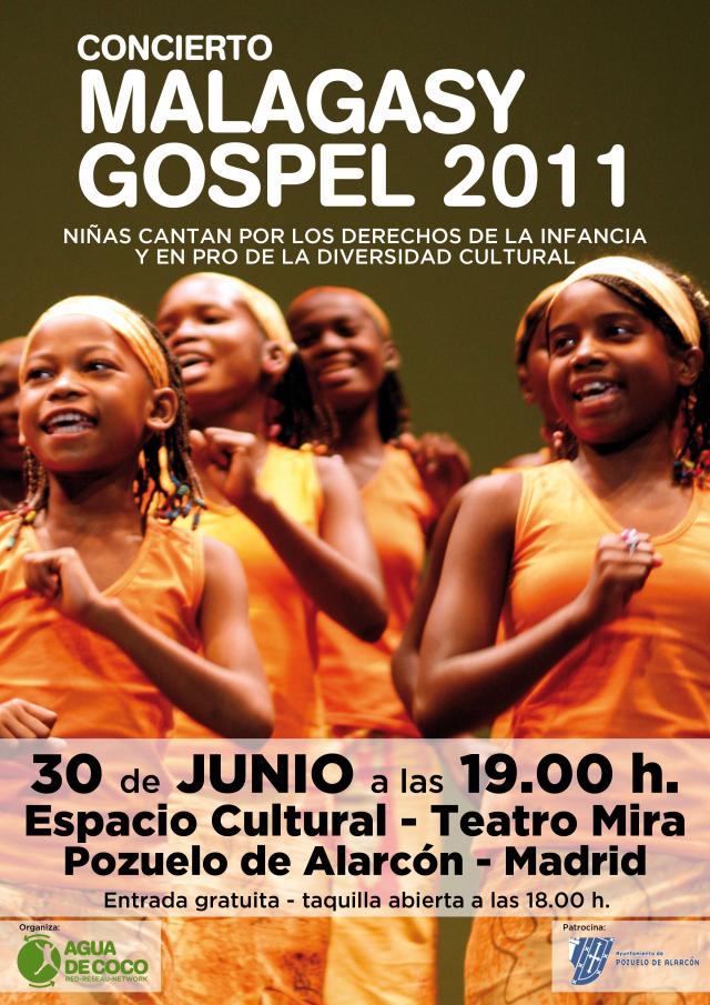 Malagasy Gospel actuará en Pozuelo por los derechos de la infancia
