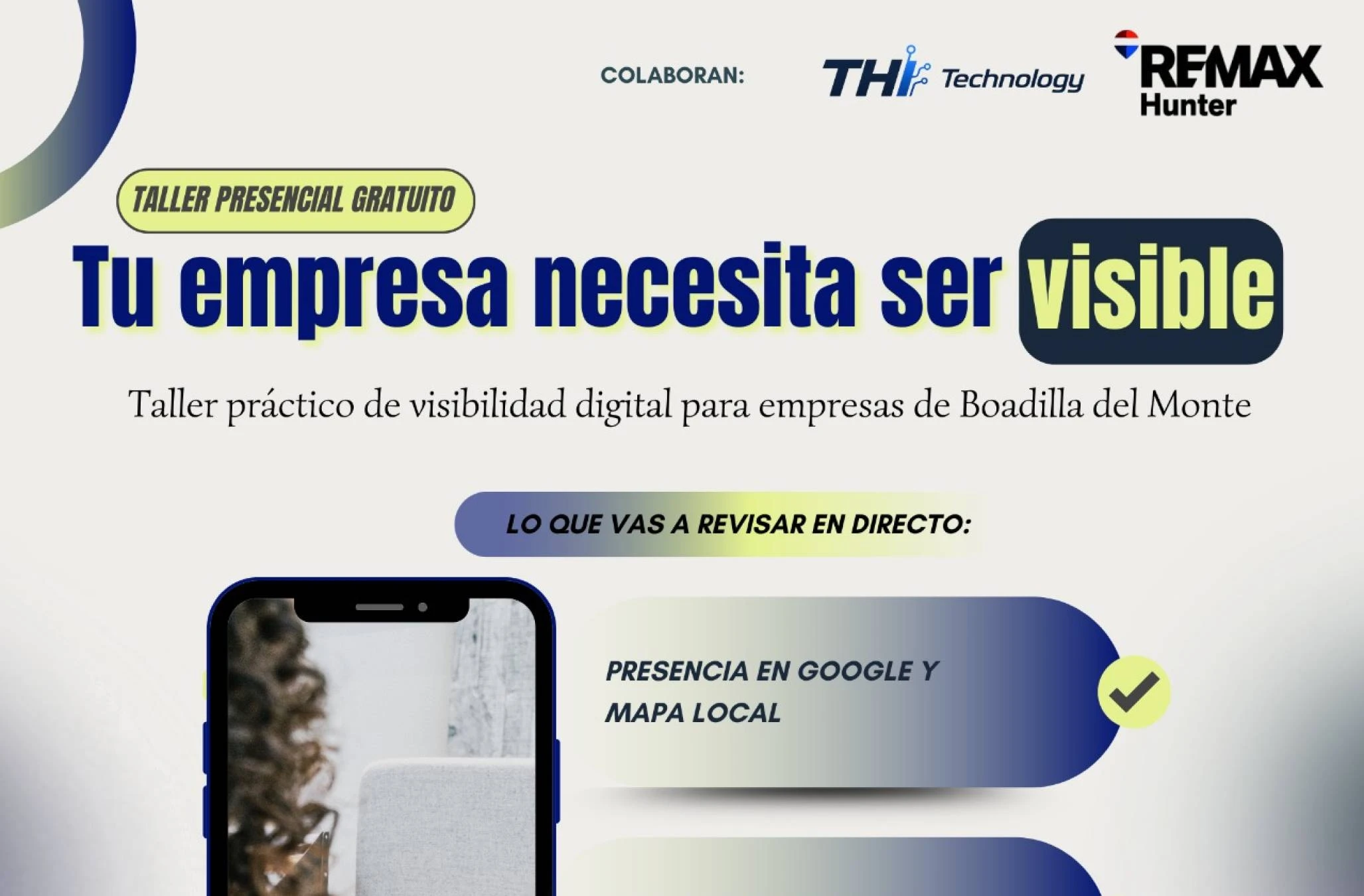 Taller gratuito visibilidad digital para tu empresa