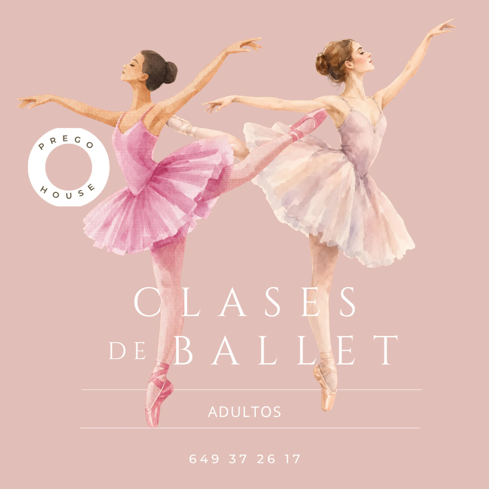 Clase gratuita de barre, danza o bjj