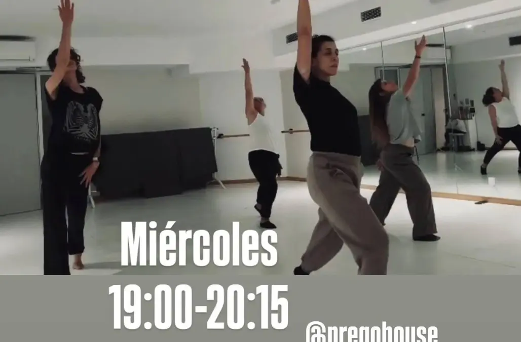 Clase gratuita en Prego House